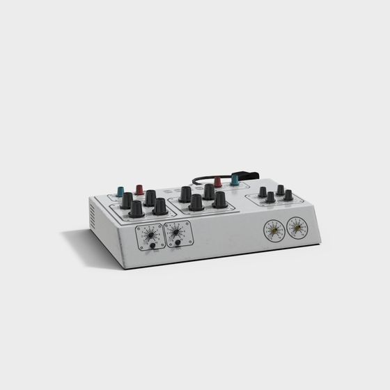 Future Control Panel 3D model for Creative Projects