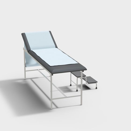Modern Medical Examination Table 3D model