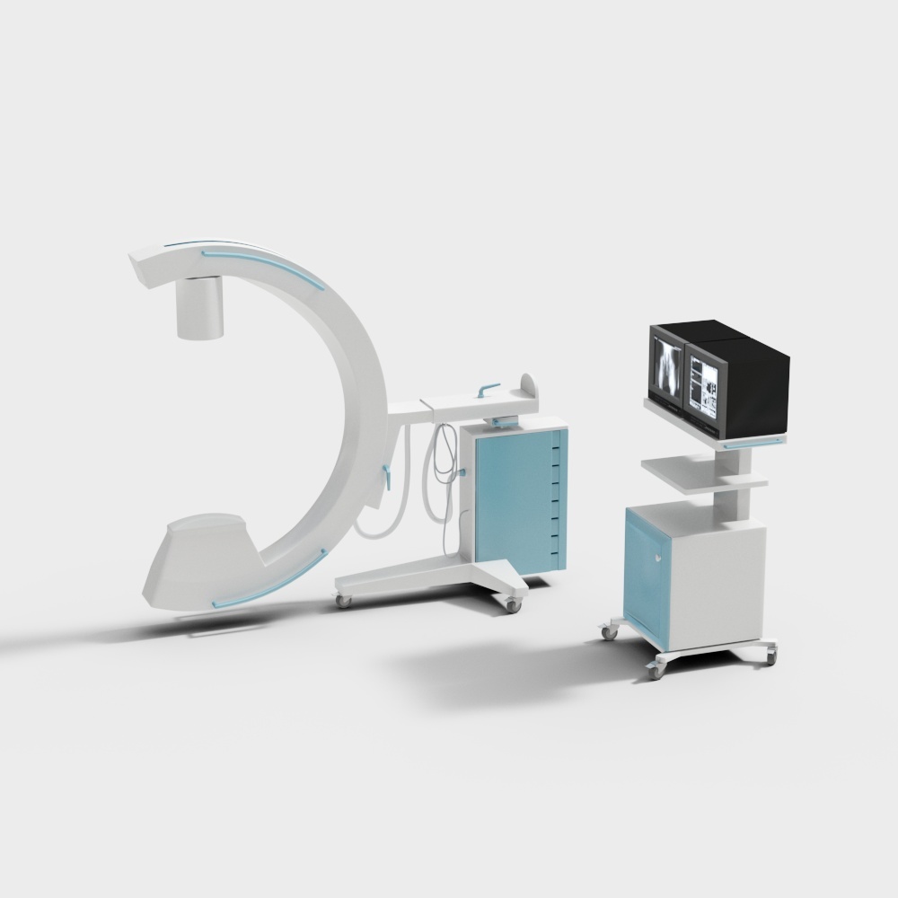 MRI Scanner 3D model for the Future of MedTech