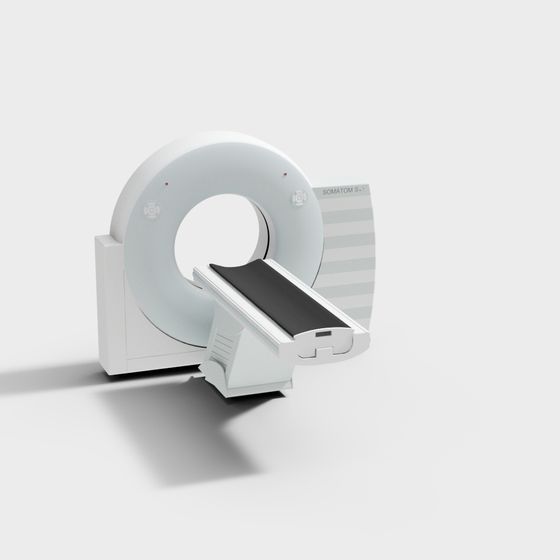 Detailed CT Scanner 3D model for Innovative Designs