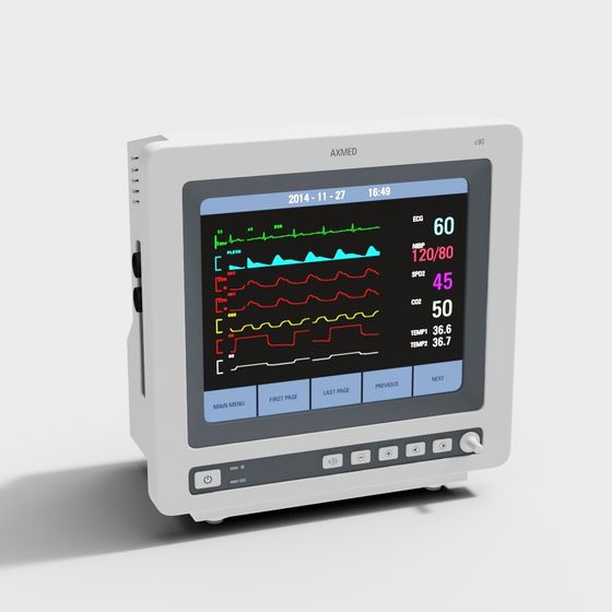 Realistic AXMED C90 Monitor 3D model