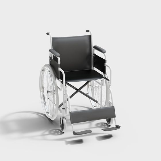 Modern Wheelchair 3D Model