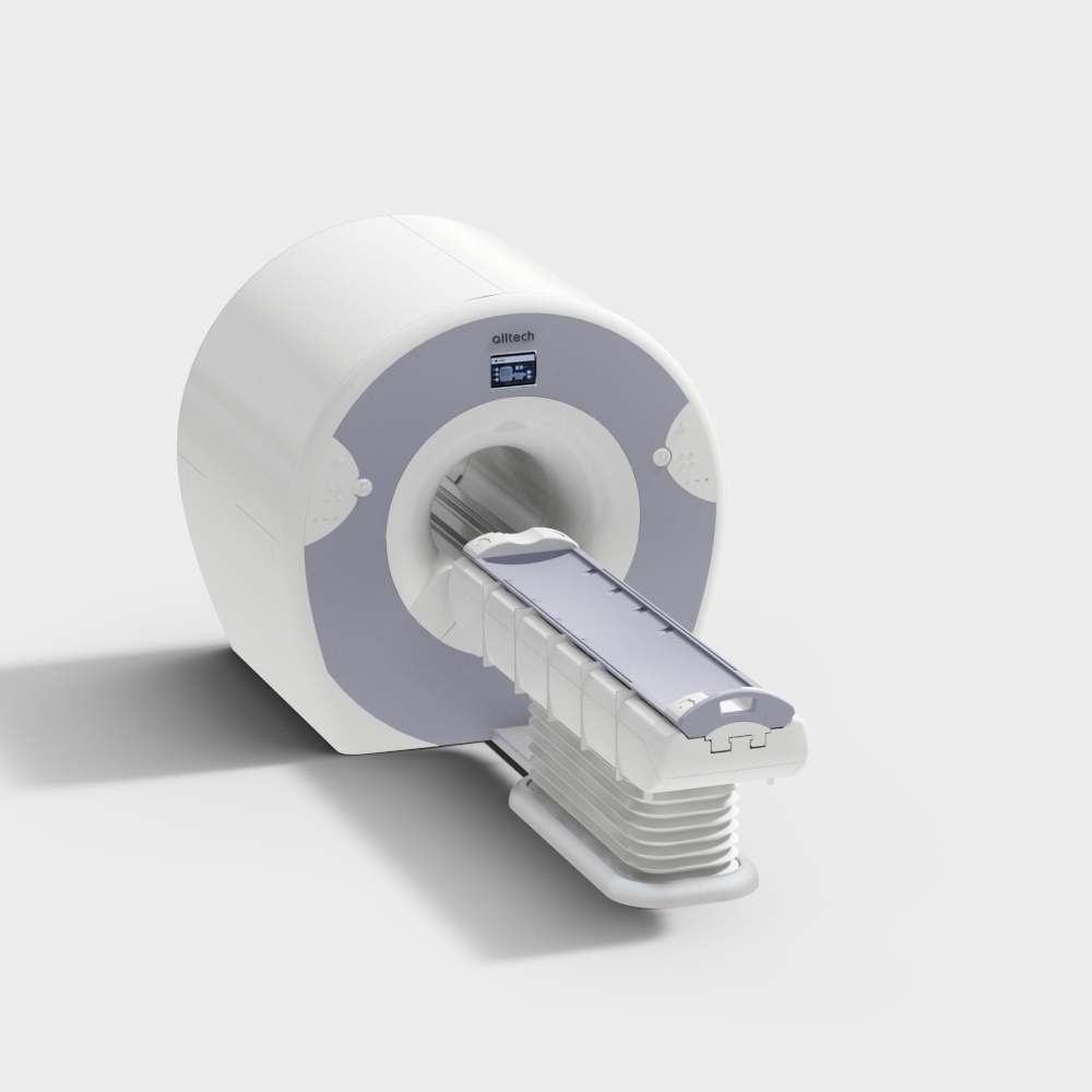 Detailed CT Scanner 3D Model for Creative Projects