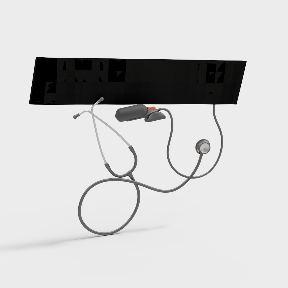 Stethoscope Art 3D model