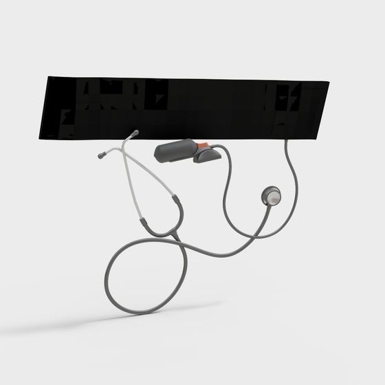 Stethoscope Art 3D model