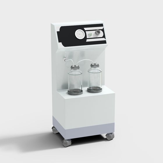 Portable Oxygen Concentrator 3D model