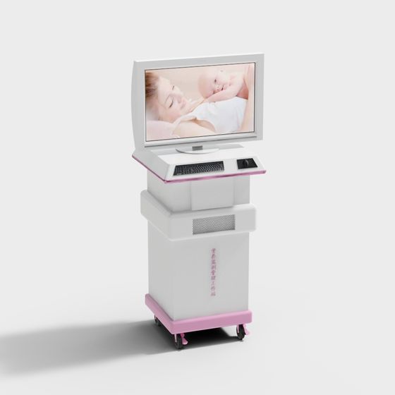 Nutritional Monitoring Management Workstation 3D model