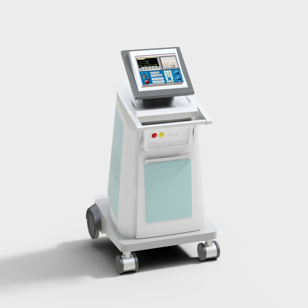 Mobile Medical Device 3D Model for Innovative Healthcare