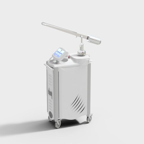 Low-Poly Laser Therapy Device 3D Model