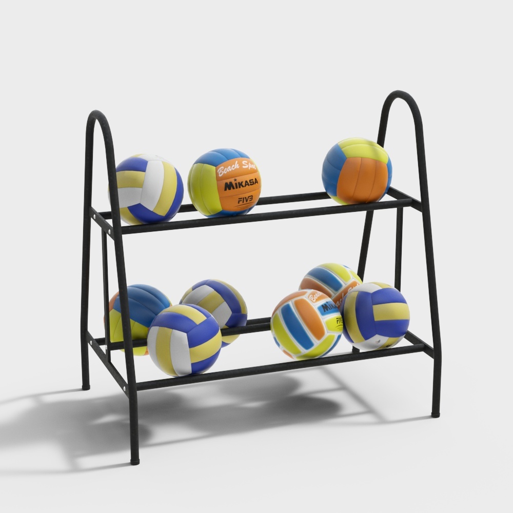 Modern volleyball stand