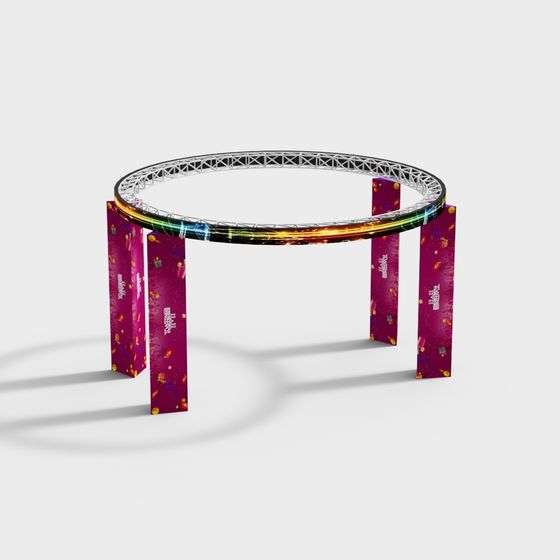 Futuristic Portal 3D model