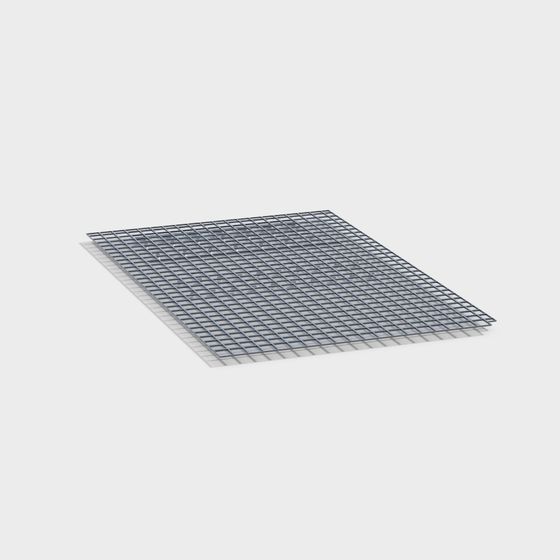 Industrial Metal Grate Floor 3D model