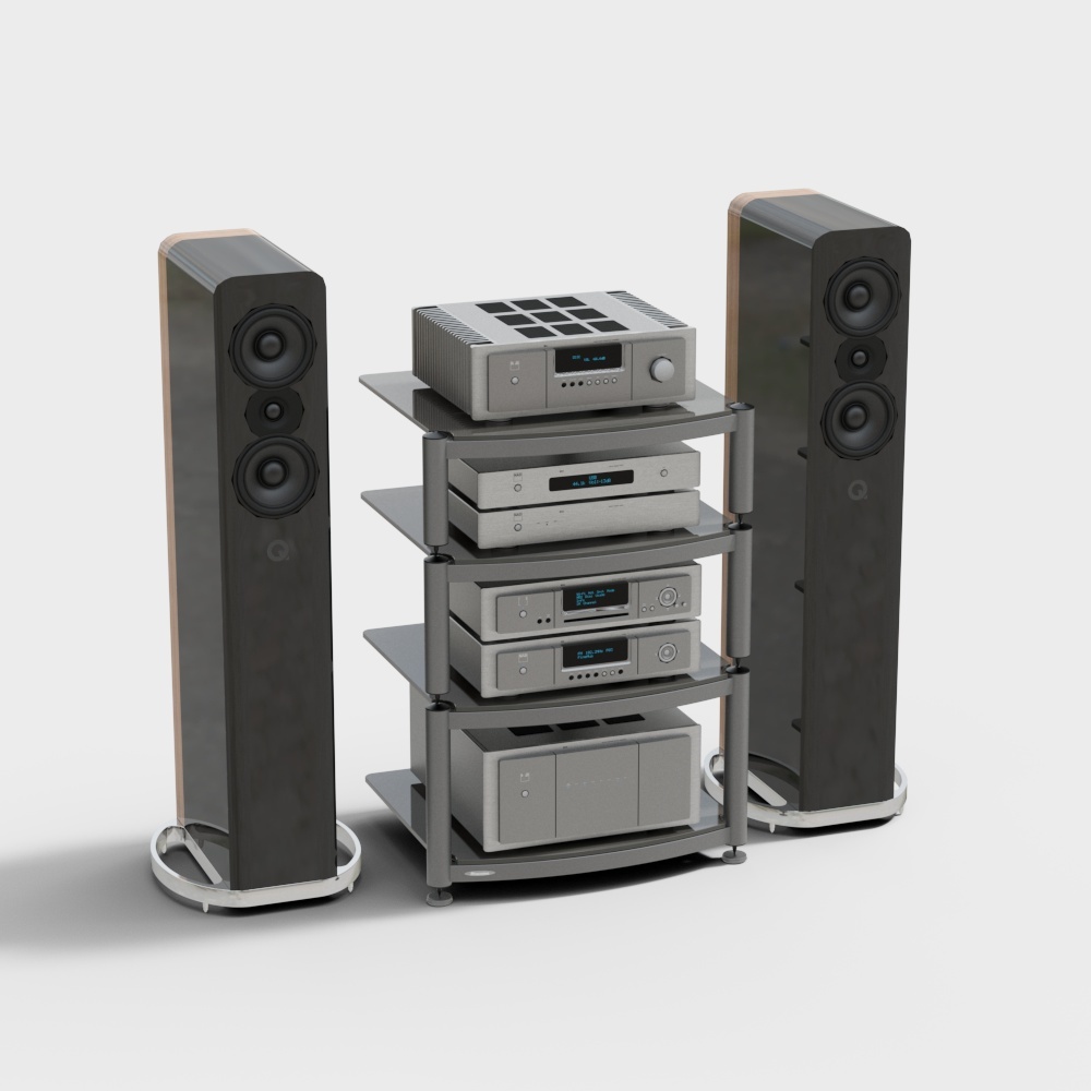 Suono DVD Moderna in Legno Bianco