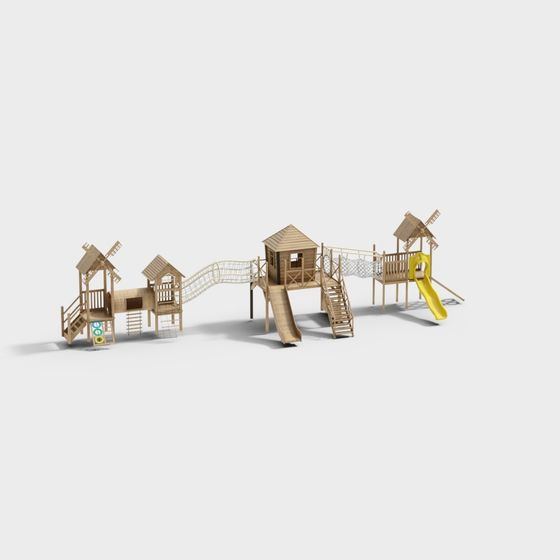 Children's Playground 3D Model