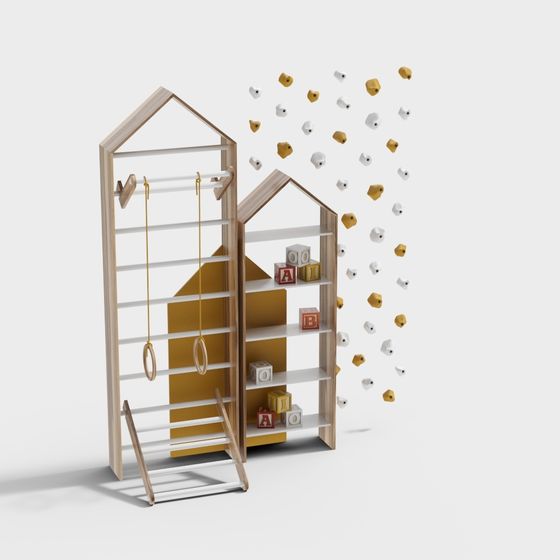 Charming Playhouse 3D Model for Creative Projects