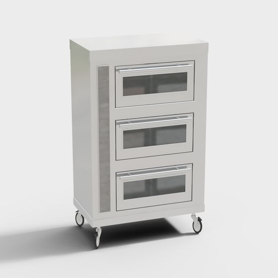 Modern Mobile File Cabinet 3D model