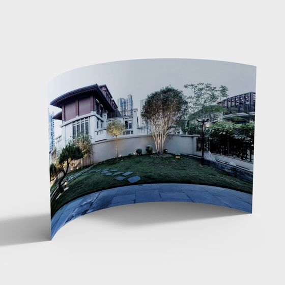 도로 거리 장면