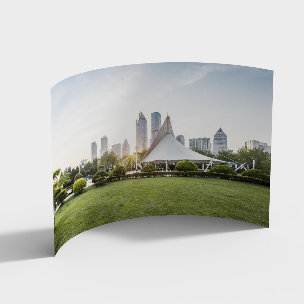 도로 거리 장면