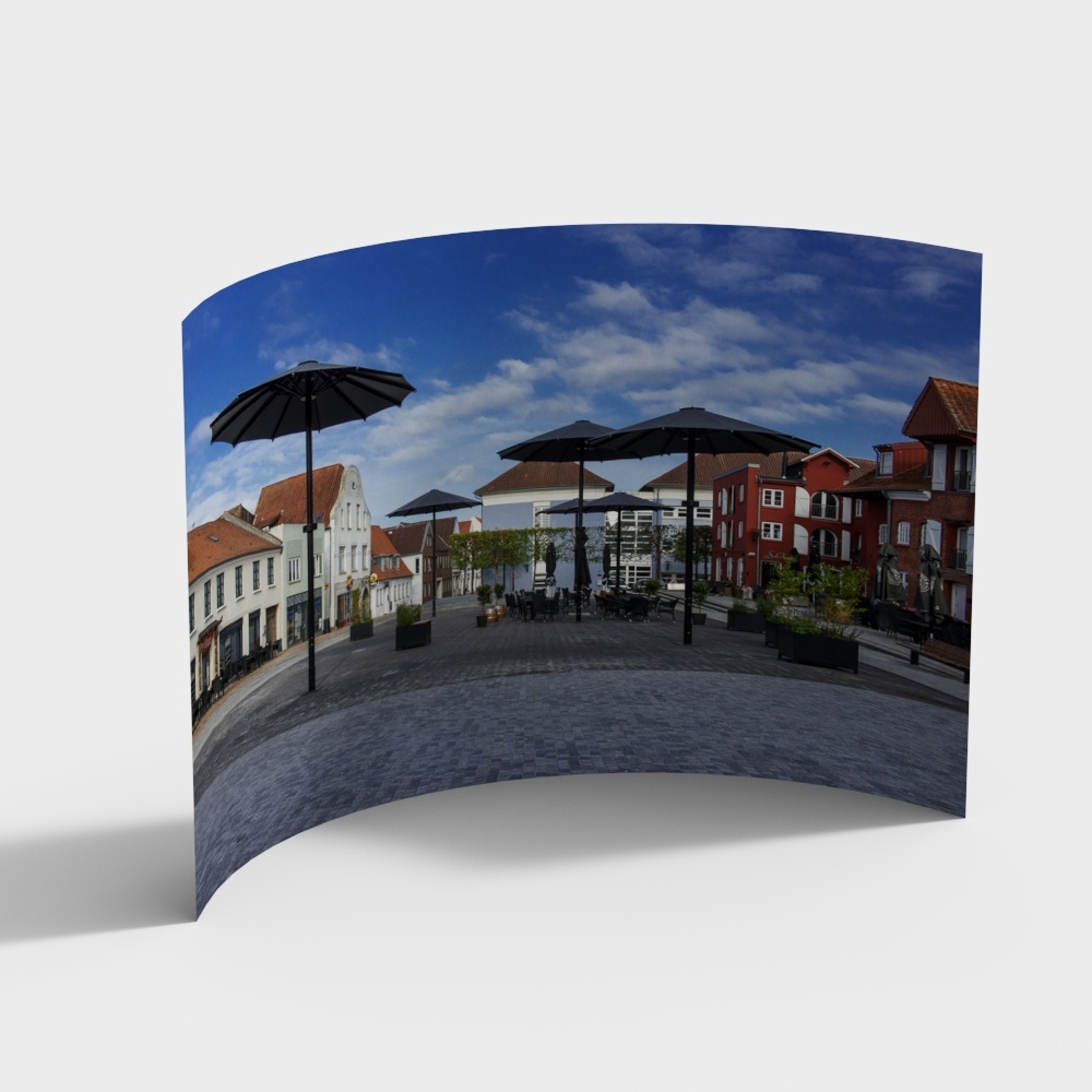 Commercial pedestrian street