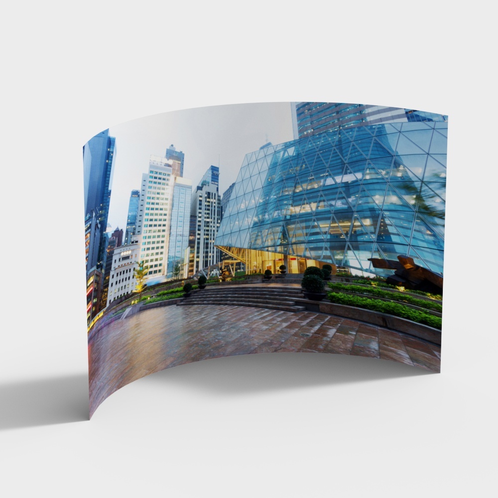 Commercial pedestrian street