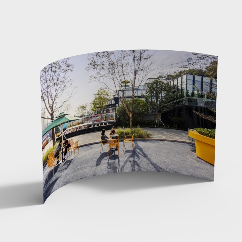 Commercial pedestrian street