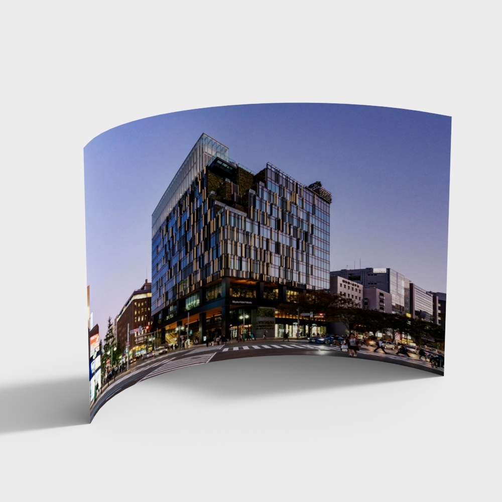 Calle peatonal comercial