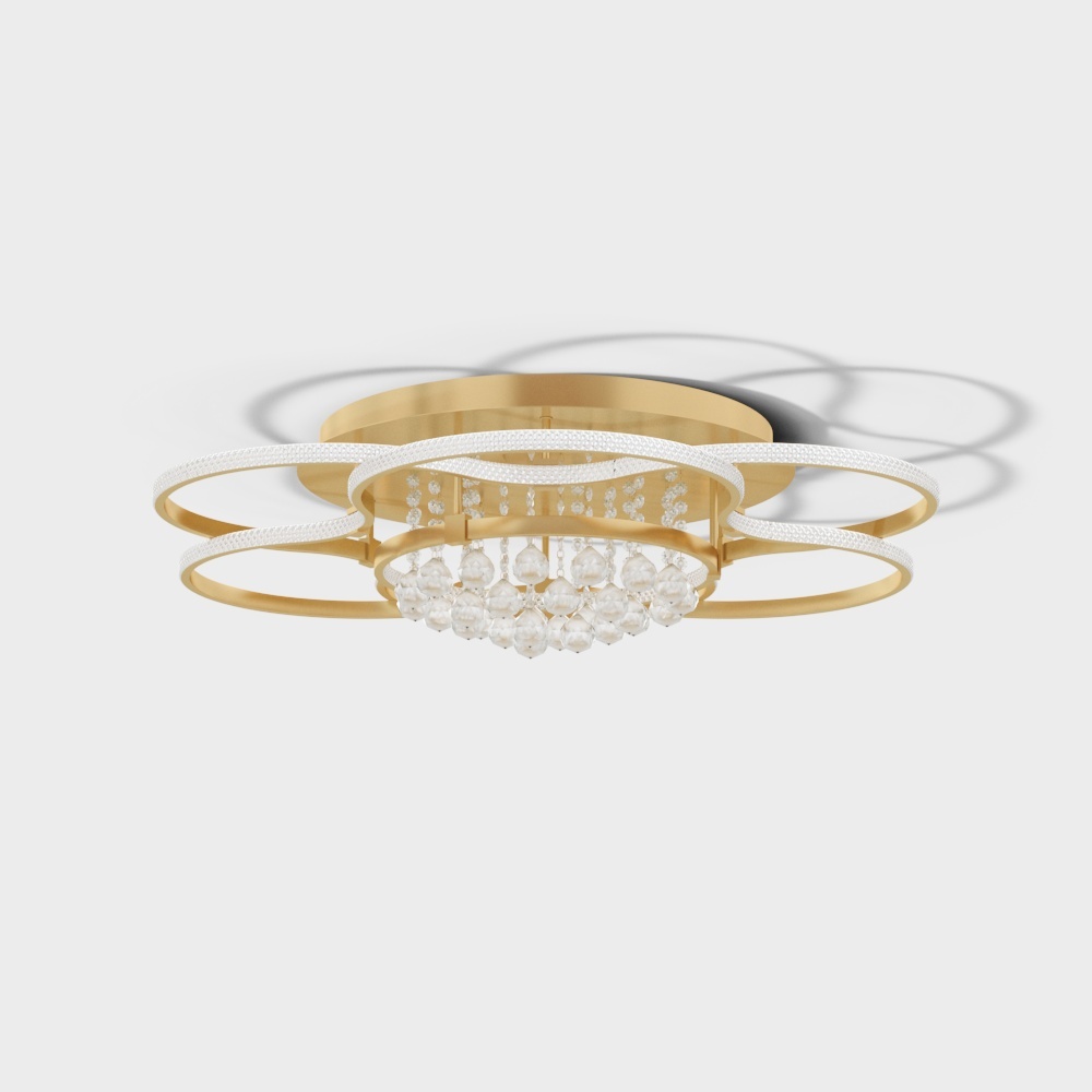 Crystal Halo Ceiling Light 3D model