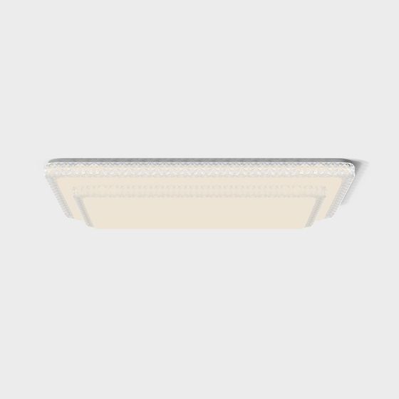 Elegant Low-Poly Ceiling Light 3D model