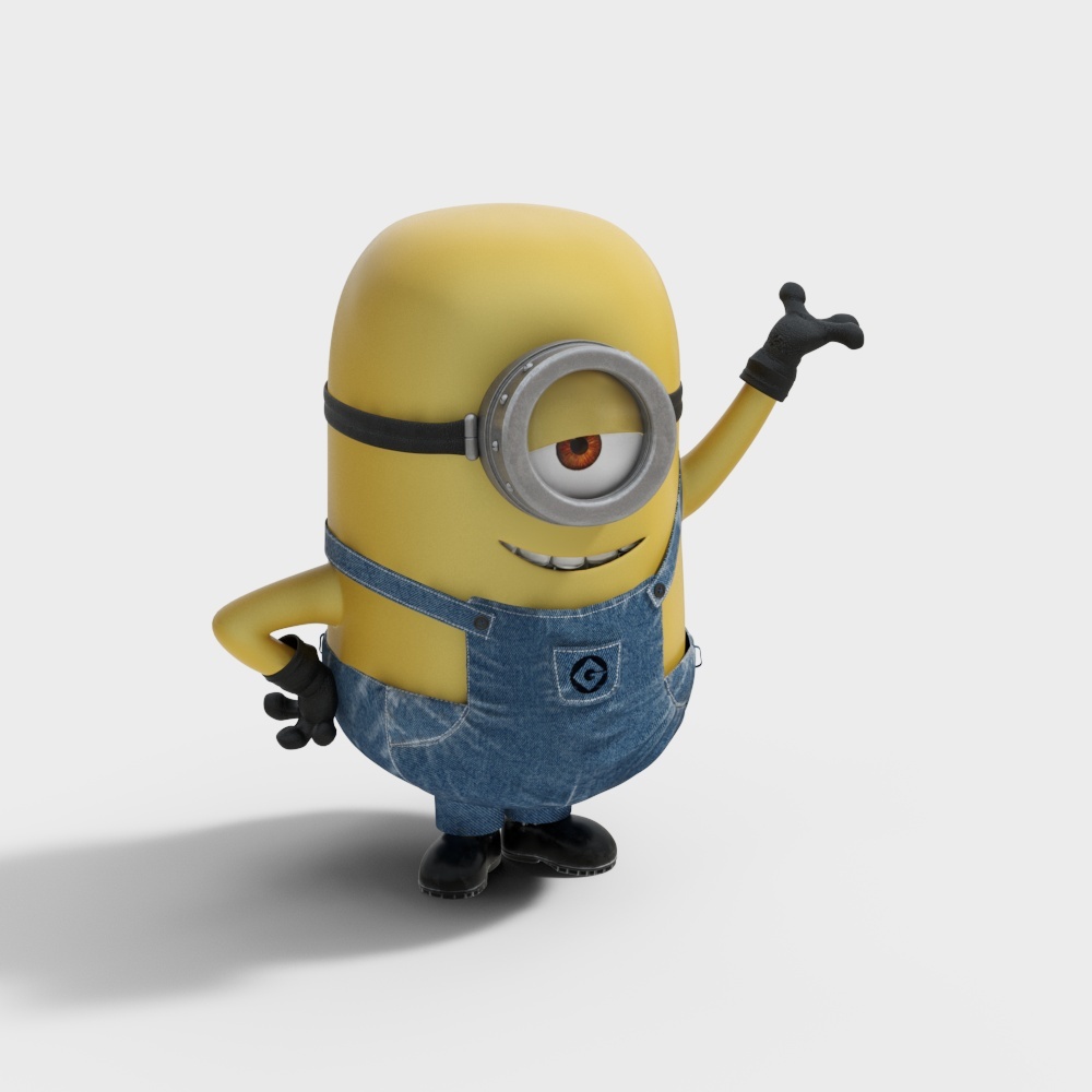 Modern minion toy ornaments