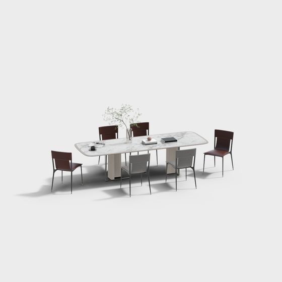 Urban Living Room 3D model