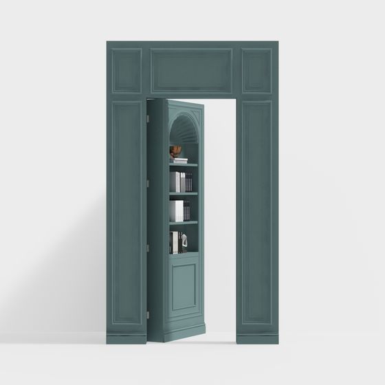 Secret Library 3D model