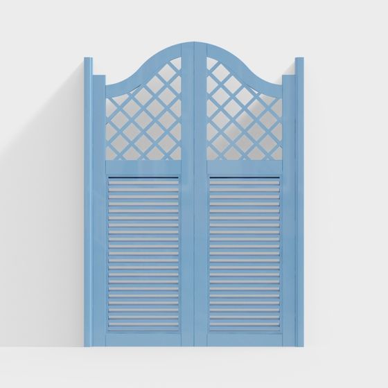 Artistic Lattice Gate 3D model