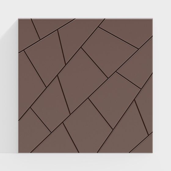 Urban Fragment Low Poly 3D model for Creative Projects