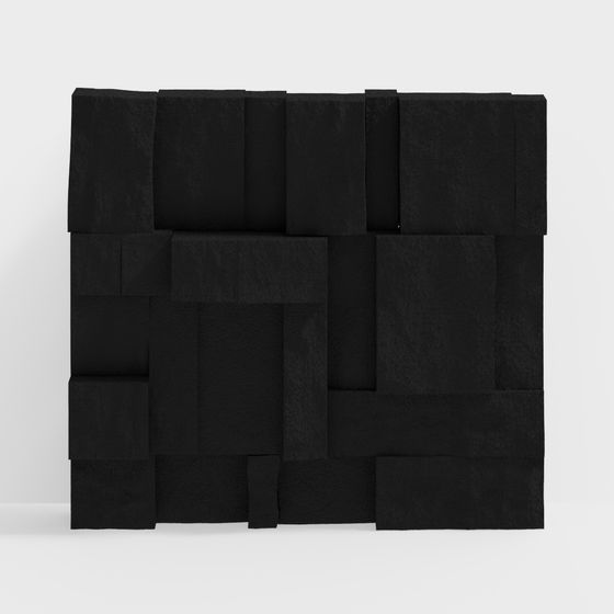 Urban Weave Low-Poly 3D Model for Modern Design