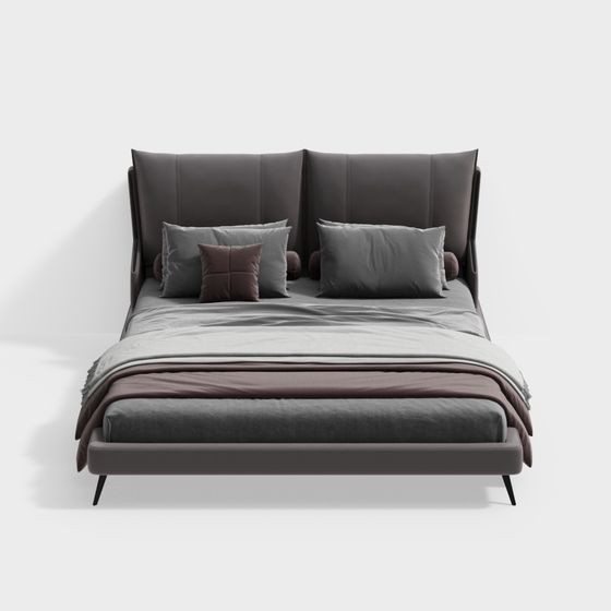 Urban Retreat Bed 3D model