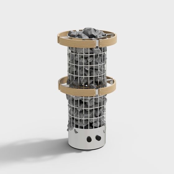 City Oasis 3D model for Contemporary Design