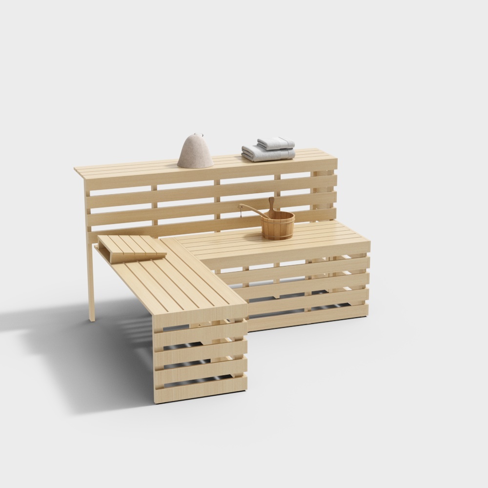 Modern SPA sauna room chairs