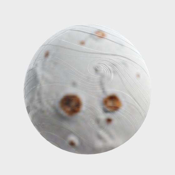 décoration murale planète