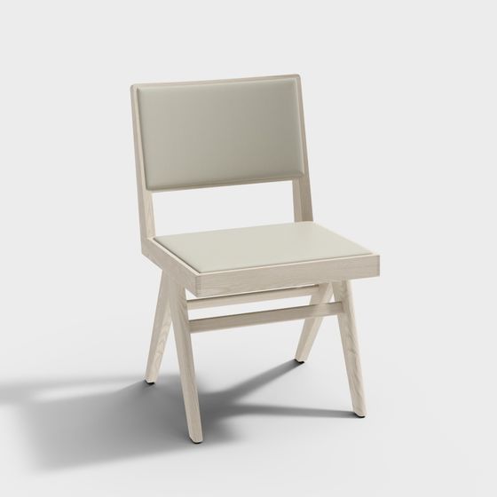 Modern Minimalist 3D Chair Model