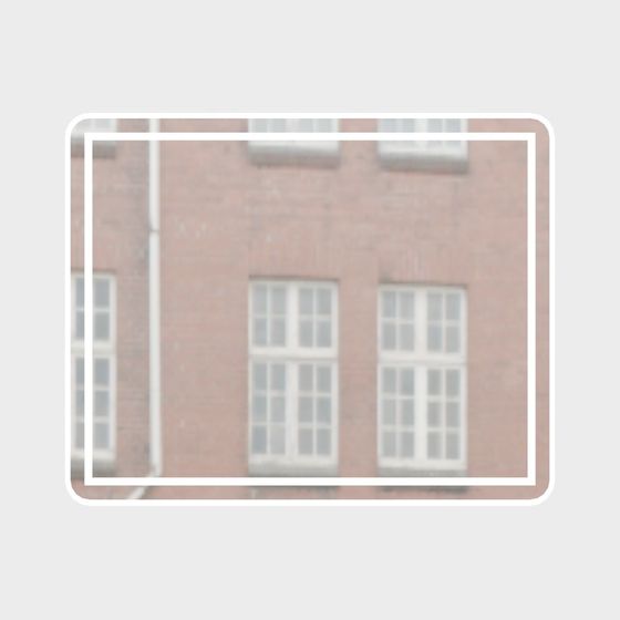 Elegant Low Poly Red Brick Building 3D model