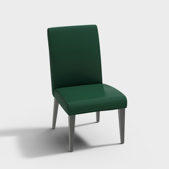 Urban Green Shadow Dining Chair 3D model for Modern Spaces