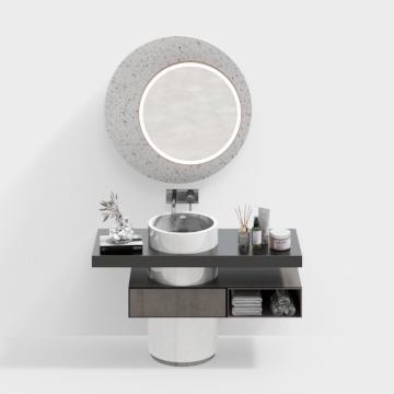 Armoire de salle de bains combinée