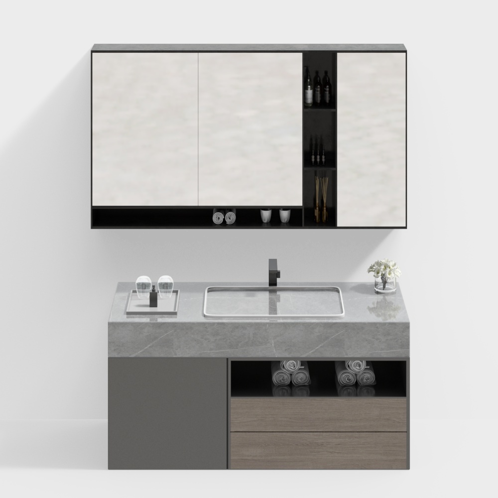 Bathroom Cabinet combined bathroom Cabinet