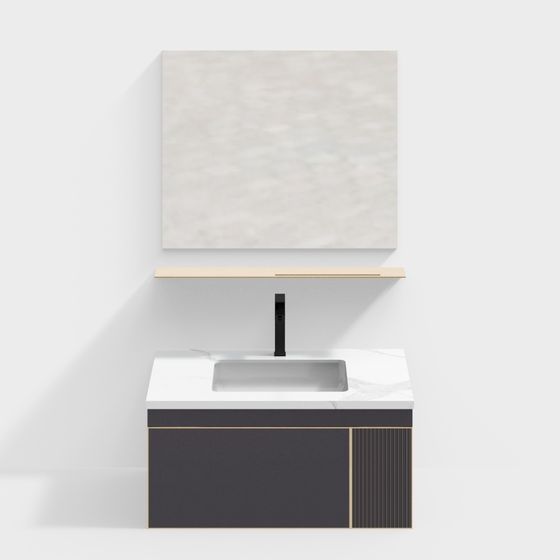 大秦衛生陶器-飛通標準カスタマイズ-バスルームキャビネット