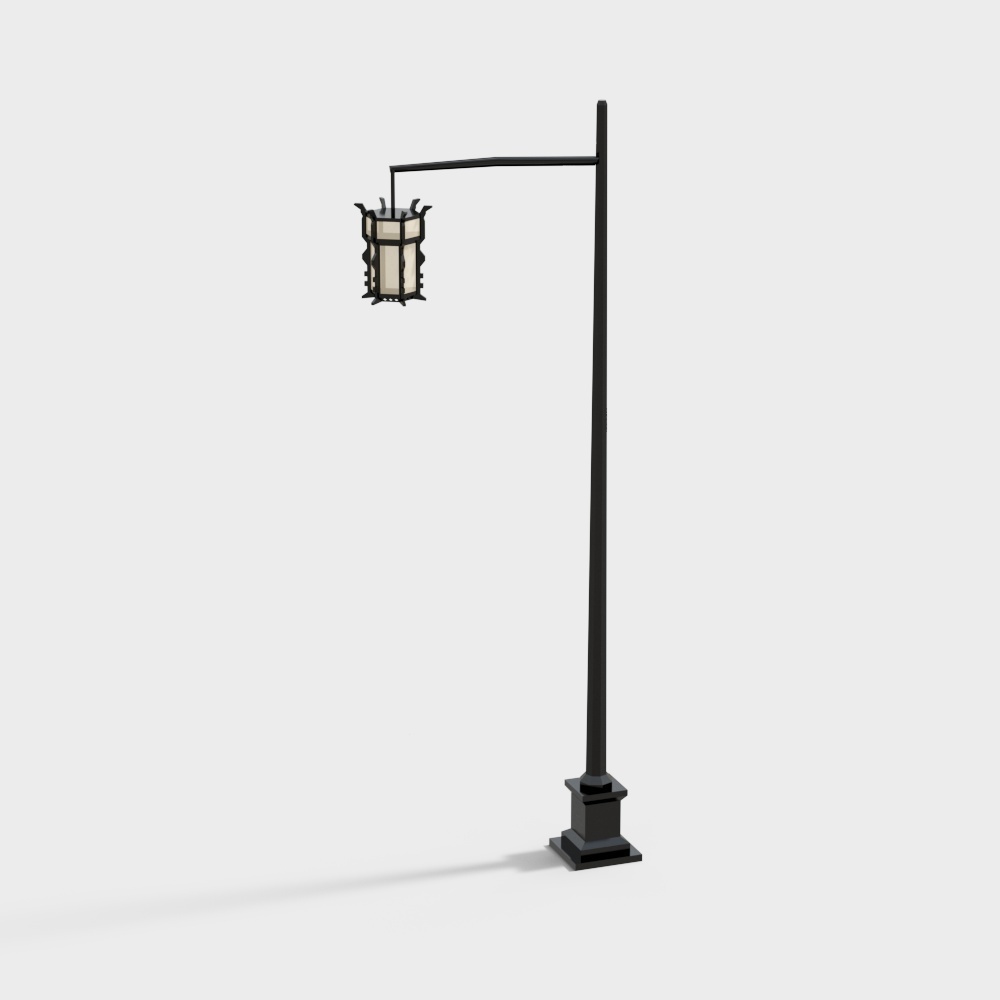 Lumière de rue du jardin chinois nouvellement simple - lumière de rue latérale 1