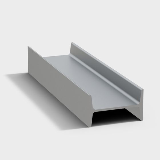 Urban Rail 3D model for Creative Projects