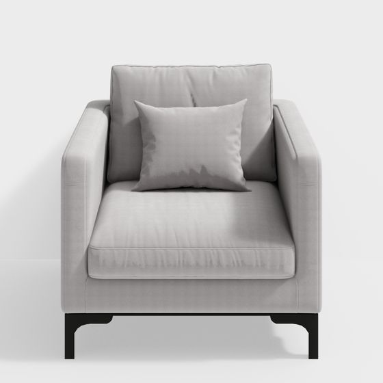 Urban Sofa 3D model - Modern Minimalist Design