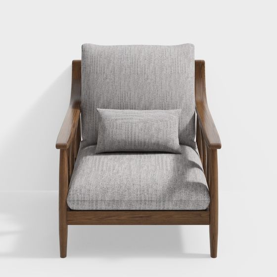 Cozy Lounge Chair 3D model