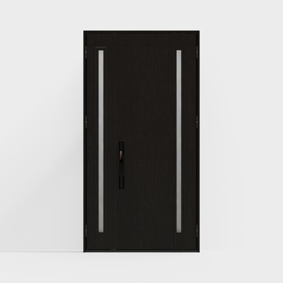 Деревянная дверь LIXIL - Входная дверь - G03 - B Цвет итальянской сосны (древесный рисунок) -