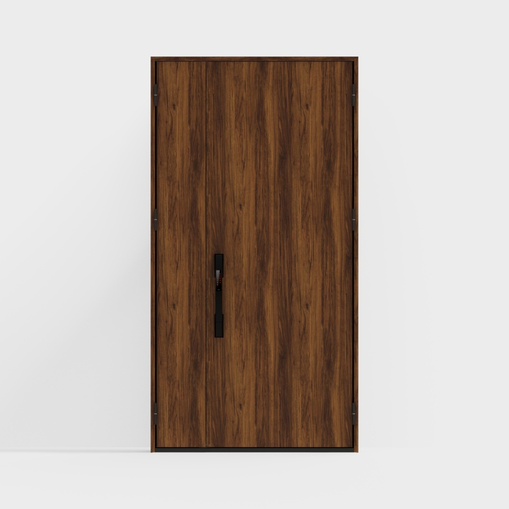 Деревянная дверь LIXIL - входная дверь - P01 дополнительная дверь - J цвет тика (рельеф)